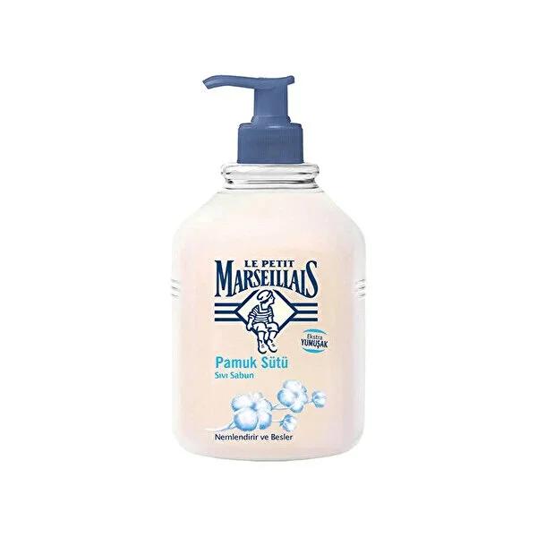 Le Petit Marseillais Liquid Hand Soap: Cotton Milk Scent, Gentle & Moisturizing Hand Cleanser - Everyday Hand Hygiene Le Petit Marseillais Cotton Milk Hand Soap - Gentle & Moisturizing Liquid hand soap, Moisturizing hand soap, Cotton milk soap, Gentle hand cleanser, Scented hand soap, Le Petit Marseillais soap, Everyday hand soap, hand soap, moisturizing, cotton milk, gentle, scented, Le Petit Marseillais, cleansing, soft, smooth, hydrated, dry skin, hand hygiene, hand care, personal care, beauty, bath, bod