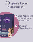 Sesu Sensitive Skin Wax Strips - Easy Hair Removal for Short Hair, Sugar-Free Formula Sesu Sensitive Skin Wax Strips - Sugar-Free & Gentle sensitive skin wax strips, easy hair removal, sugar-free wax, body hair removal for sensitive skin, waxing for short hair, hair removal for women, sensitive skin care, wax strips, hair removal products, personal care
