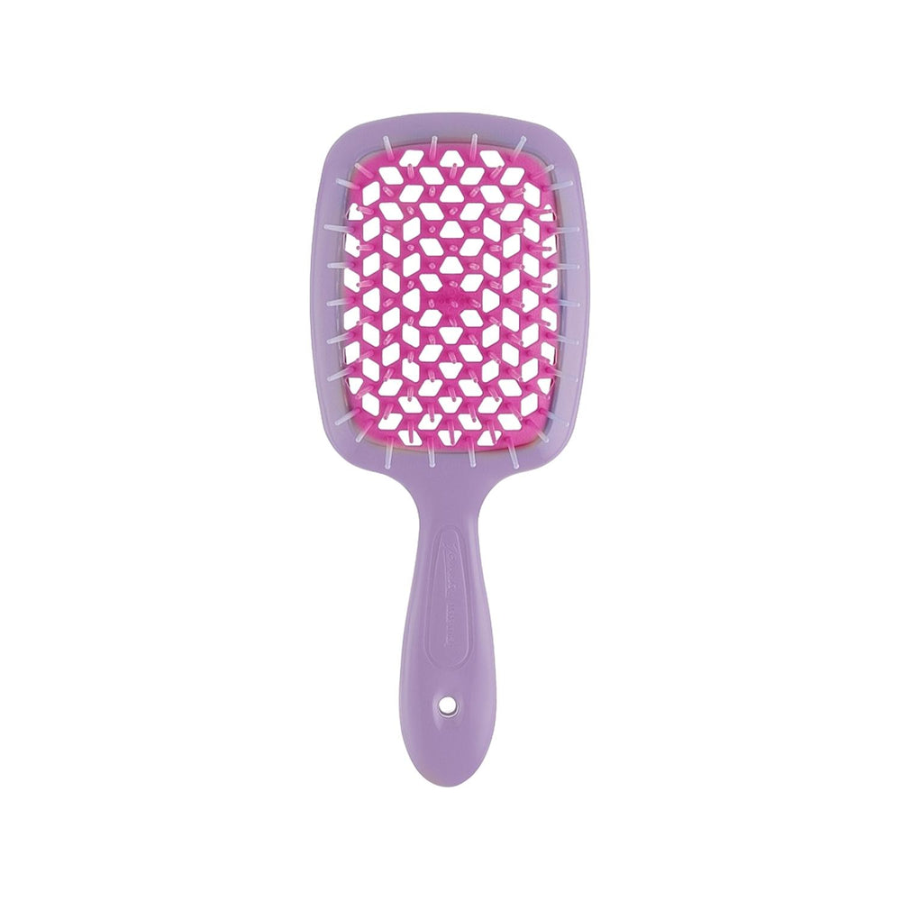 Janeke Superbrush Detangling Hair Brush in Lilac Purple