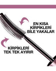 Maybelline New York Lash Sensational Waterproof Volumizing Mascara - Dramatic Volume, Length & Curl - Black Pigmentation Maybelline Lash Sensational Waterproof Mascara - Dramatic Volume & Curl Waterproof Mascara, Volumizing Mascara, Maybelline Lash Sensational, Suya Dayanıklı Maskara, Siyah Maskara, Black Mascara, Dramatic Volume, Long-Lasting Makeup, Smudge-Proof, Cosmetics, Eye Makeup, Makeup Essentials, Beauty Products, Long-Lasting Cosmetics