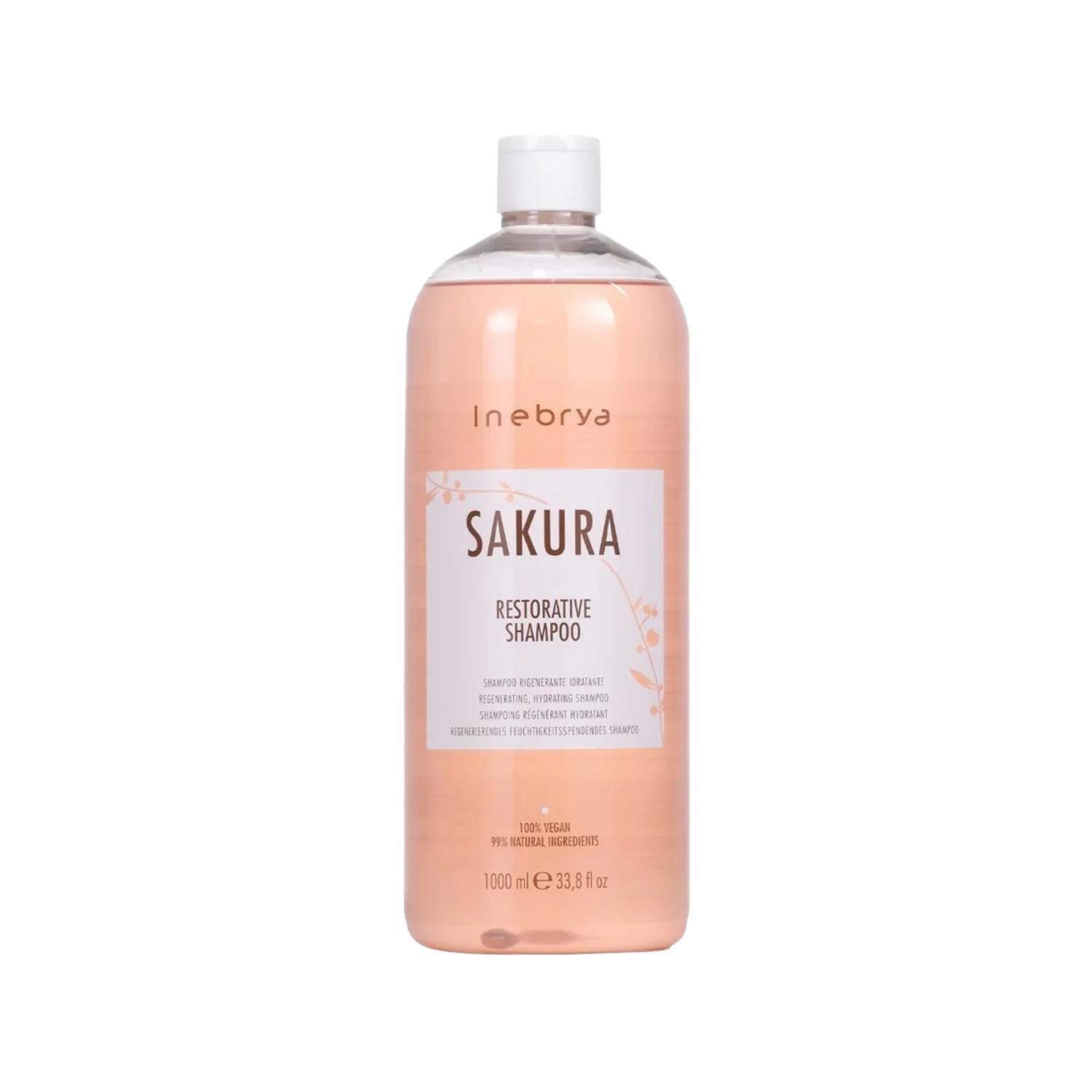 Inebrya Sakura Regenerating Shampoo - 1000ml Nourishing & Repairing Hair Care for Damaged or Dry Hair Inebrya Sakura Regenerating Shampoo 1000ml - Nourishing Hair Care Regenerating Shampoo, Sakura Shampoo, Hair Regeneration, Nourishing Shampoo, Inebrya Sakura, Hair Care, Damaged Hair, Dry Hair, Hair Nourishment, Sakura Hair Care, Repairing Shampoo, 1000ml Shampoo, Generous Quantity Shampoo, Hair Repair, Hair Restoration