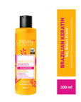 Urban Care Brazilian Keratin Hair Care Cream - Vegan, SLS Free, Dermatologically Tested - 6.76 fl oz Urban Care Brazilian Keratin Hair Cream - Vegan & SLS Free Brazilian Keratin Hair Care, Vegan Hair Cream, Natural Hair Repair, SLS Free Hair Care, Dermatologically Tested Hair Products, Hair Care Cream, Vegan Hair Care, Keratin Hair Treatment, Hair Nourishment, Marula Oil Hair Benefits