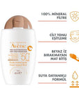 Avene Mineral Sunscreen Color Cream SPF50 40 ml, Golden tinted sunscreen for sensitive skin by Avene Avene Mineral Sunscreen Color Cream - SPF50 | 40 ml Avene Mineral Sunscreen Color Cream SPF50 | 40 ml avene, mineral-sunscreen, spf50, sensitive-skin, intolerant-skin, sunscreen-cream, golden-tint, water-resistant, skincare, ai-generated