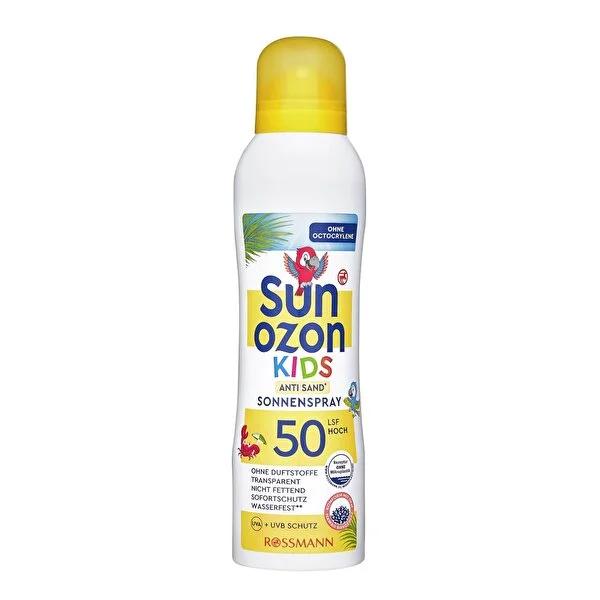 Sunozon Kids SPF 50 Anti-Sand Sunscreen Spray: Ultimate Sensitive Skin Sun Protection for Children - Water Resistant, Fragrance-Free - 6.76 fl oz Sunozon Kids SPF 50 Sunscreen: Sensitive Skin Protection children's sunscreen, sunscreen for sensitive skin, anti-sand sunscreen spray, SPF 50 sunscreen for kids, water resistant sunscreen, fragrance-free sunscreen, sunscreen for beach, sun protection for children, kids sunscreen, sensitive skin sunscreen, anti-sand spray, SPF 50, water resistant, fragrance-free,