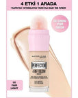 Maybelline Instant Perfector Glow 00 Fair Light: 4-in-1 Illuminating Foundation, Concealer, Highlighter & Primer for Radiant, Vegan, Flawless Skin Maybelline Perfector Glow: 4-in-1 Foundation for Radiant Skin 4-in-1 foundation, illuminating foundation, vegan foundation, BB cream foundation, Maybelline Perfector Glow, fair light foundation, foundation concealer highlighter primer, easy application foundation, radiant skin foundation, flawless complexion makeup, foundation, concealer, highlighter, primer, BB