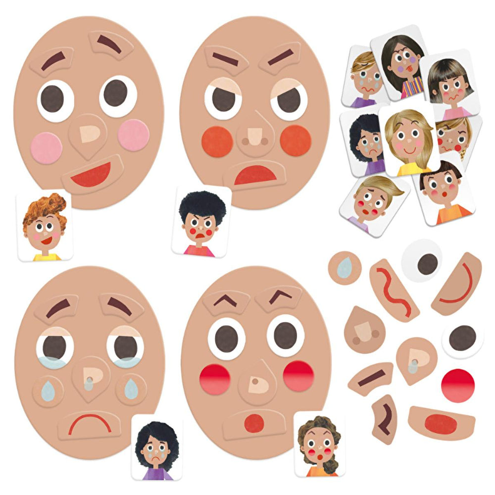 Headu Educational Toy - Funny Faces Game for Kids (3-6 Years) - Creative Play, Imaginative Learning - view 3