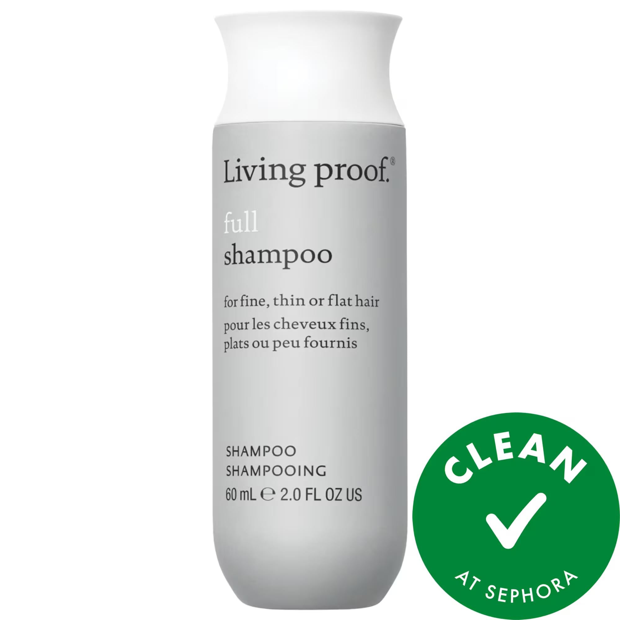 Moroccanoil Mini Full Volumizing Shampoo - Silicone-Free, Cruelty-Free Volumizing Shampoo for Fine Hair, Clean Beauty, 2x Volume with Sili-CLONE™ HairTech Moroccanoil Mini Full Volumizing Shampoo - Silicone-Free & Cruelty-Free volumizing shampoo, silicone-free hair care, cruelty-free beauty products, clean beauty, fine hair care, hair volumizer, shampoo for fine hair, cruelty-free shampoo, clean at sephora, Sili-CLONE™ HairTech, hair care for straight hair, hair care for wavy hair, color-safe shampoo, volum