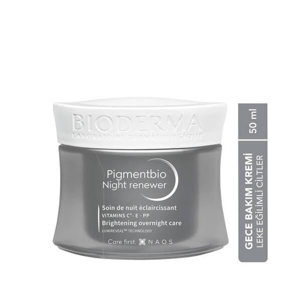 Bioderma Pigmentbio Night Renewer - Anti-Aging Night Care Cream for Sensitive Skin with Brightening & Firming Benefits Bioderma Night Renewer - Brightening & Firming Night Cream night care cream,sensitive skin,hyperpigmentation treatment,brightening skincare,anti-aging cream,skincare,cosmetics,Bioderma,Pigmentbio Night Renewer,glowing skin,even skin tone,gentle skincare