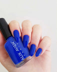 Alix Avien Dark Blue Nail Polish 24 - Long Lasting Fast Drying - Nail Polish