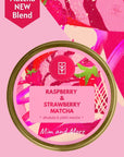Mim and More Raspberry & Strawberry Matcha Raspberry and Strawberry Flavored Matcha, 25 gr