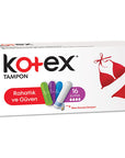 Kotex Super Tampons - 16 Count | Comfortable Protection - Hygiene Products
