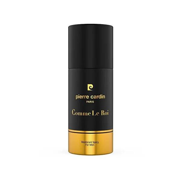 Pierre Cardin Men's Deodorant Comme Le Roi - Long-Lasting Woody Fragrance for Sophisticated Men Pierre Cardin Comme Le Roi Deodorant - Luxury Woody Fragrance Men's Deodorant, Pierre Cardin Comme Le Roi, Woody Fragrance for Men, Long-lasting Deodorant Spray, Luxury Men's Grooming, Sophisticated Fragrance, Powerful Scent, High-end Grooming, Men's Fragrance, Deodorant Spray, Woody Scent, 150ml, Men's Luxury Fragrance