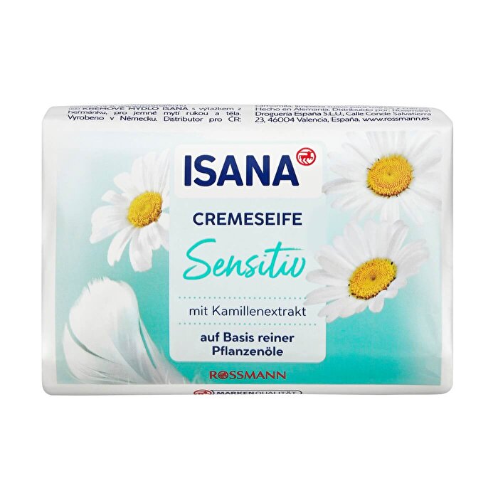 Isana Cream Soap for Sensitive Skin 150g - Gentle Moisturizing Formula | Isana
