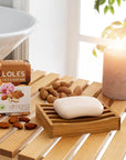 Lole Almond Solid Soap 100g - Natural Moisturizing Bar | Pure Plant-Based - view 5