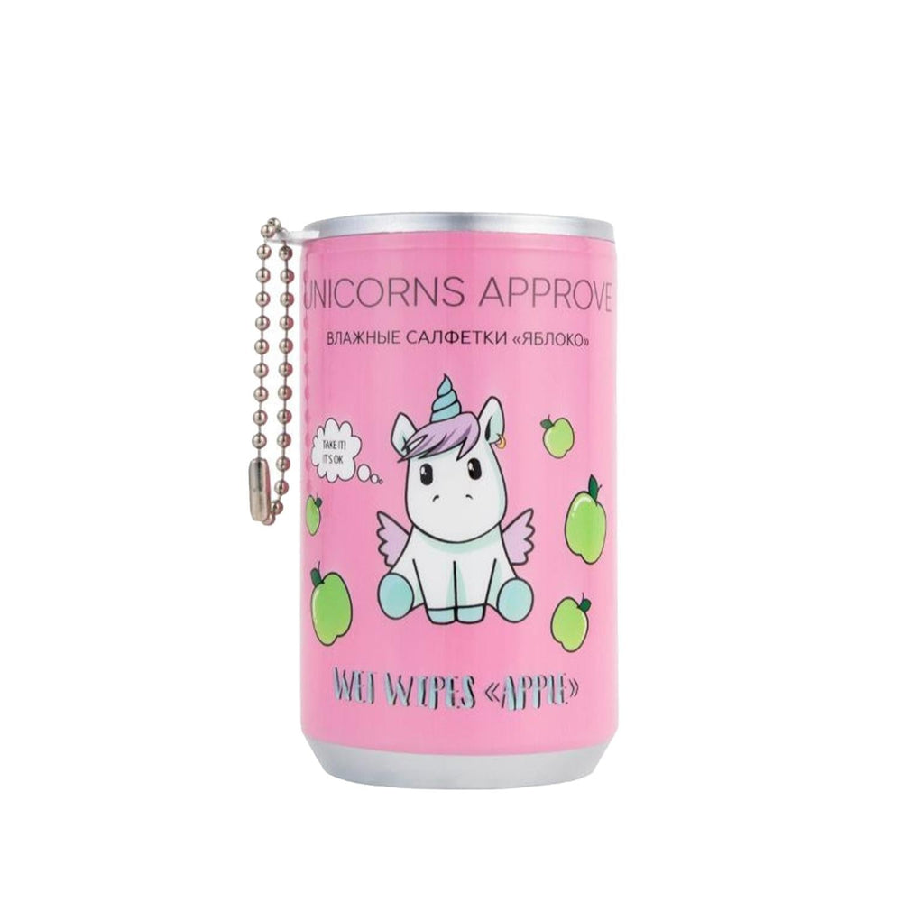 Soda Unicorn Coconut Wet Wipes - 30 Count, Gentle Coconut Scented Baby Wipes for Sensitive Skin, Natural Personal Hygiene Wipes - image 3