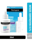 Neutrogena Hydro Boost Niacinamide Serum - 10% Niacinamide for Hydrated, Even Skin Tone - 30 ml - Face Serum