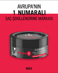 Taft Power: Caffeine Infused Hair Styling Wax - Mega Strong 48H Hold, Humidity & Wind Protection - Long Lasting Men's Hair Wax Taft Power Hair Wax: Mega Strong Hold, Long Lasting Style hair styling wax, strong hold hair wax, caffeine hair wax, long lasting hair wax, men's hair wax, hair wax for humidity, Taft hair wax, hair styling products, best hair wax for men, styling wax for strong hold, hair wax, men's styling, strong hold, caffeine, humidity protection, wind protection, hair care, styling products, 4