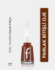 Flormar Long-Lasting Nail Enamel with Magnesium, Calcium & Sulfur - Vibrant Colors, Nourishing Nail Care - view 2