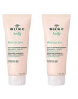 Nuxe Reve De The Revitalizing Shower Gel (2 x 200ml): Gentle, Vegan Formula with Green Tea for a Refreshing & Natural Cleanse Nuxe Reve De The Shower Gel: Revitalizing Green Tea & Vegan Formula Revitalizing Shower Gel, Nuxe Shower Gel, Green Tea Shower Gel, Vegan Shower Gel, Gentle Cleansing Shower Gel, Plant based shower gel, Refreshing body wash, Daily shower gel, Rhubarb shower gel, Natural shower gel, Shower Gel, Body Wash, Green Tea, Vegan, Gentle Cleansing, Plant based, Refreshing, Daily use, Rhubarb,