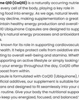 CoQ10 Ubiquinone