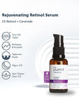 The Purest Solutions Vita-A Retinol Serum: Advanced Anti-Aging, Wrinkle Reduction, Skin Rejuvenation with Ceramide & Hyaluronic Acid The Purest Solutions Retinol Serum: Anti-Aging & Wrinkle Reduction Retinol serum, Anti-aging serum, Wrinkle reduction, Skin rejuvenation, Ceramide serum, Hyaluronic acid serum, Acetyl Hexapeptide-8, Fine line treatment, retinol, anti-aging, wrinkles, fine lines, ceramide, hyaluronic acid, hydration, skin elasticity, rejuvenating, skincare, beauty, cosmetic, facial serum, face