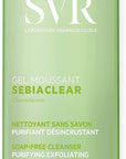 SVR Sebiaclear Gel Moussant 400ml - Gentle Facial Cleansing Gel for Oily & Sensitive Skin - Cleanser