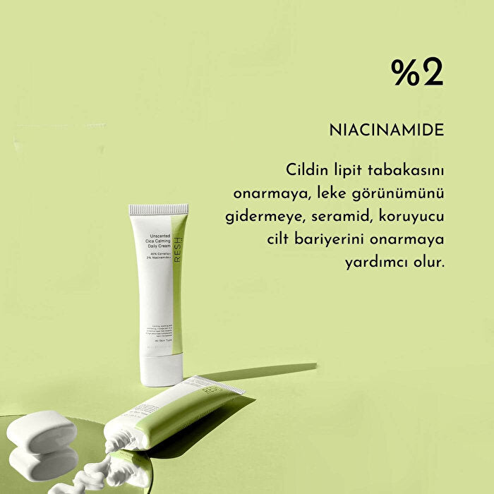 Resh Lab Unscented Cica Calming Cream 50ml - Gentle Formula | Korean Skincare