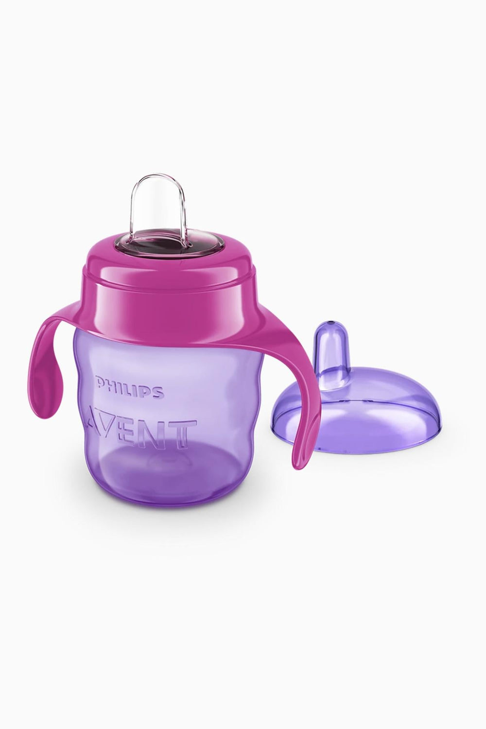 Philips Avent Trainer Sippy Cup Leak-Resistant Purple 200 ml