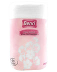 Benri Oval Cotton Pads for Gentle Cleansing 50 Count