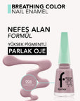 Flormar Breathing Color High-Pigment Breathable Nail Polish