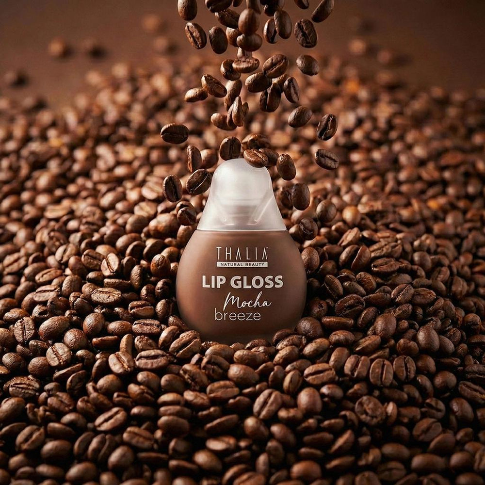 Thalia Lip Gloss in Mocha Breeze for High-Shine Hydration 15 ml