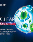 Clear Men Dandruff Care Shampoo - 13.5 Fl Oz | Deep Cleansing