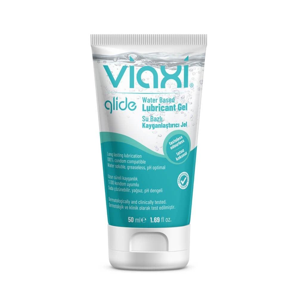 Viaxi Glide Water-Based Lubricant Gel 50ml - Condom Compatible, pH Balanced & Dermatologically Tested Viaxi Glide Lubricant Gel - Safe & Comfortable Intimate Lubricant water-based lubricant, personal lubricant gel, intimate lubricant, condom compatible lubricant, dermatologically tested lubricant, pH balanced lubricant, Viaxi Glide, lubricant gel, sex lubricant, vaginal dryness relief, safe sex products, intimate care