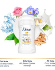 Dove Invisible Dry Antiperspirant Deodorant Stick for Women - 48 Hour Protection, Stain-Free, Moisturizing - - view 3
