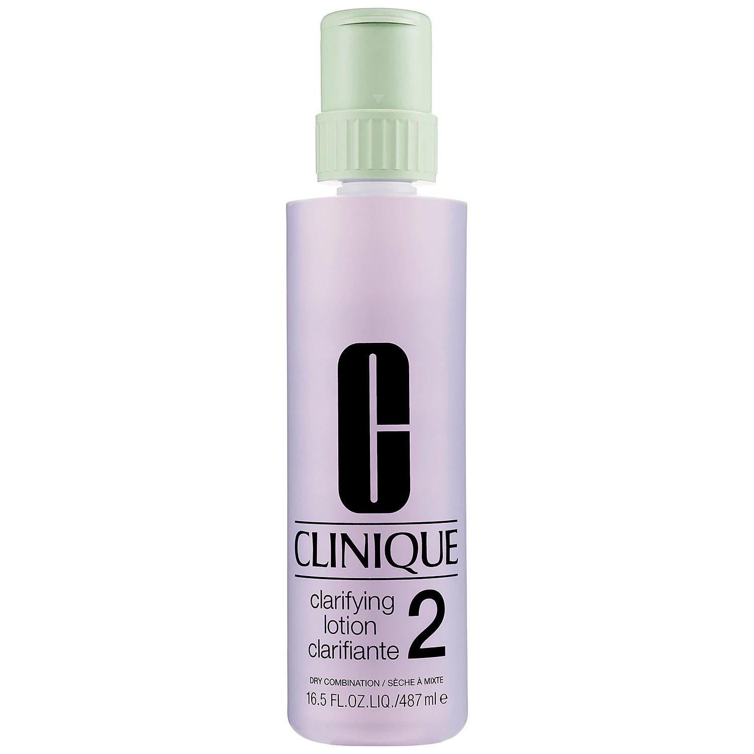 Clinique Clarifying Lotion 2 - Gentle Exfoliating Lotion for Dry or Combination Skin, Oil-Free, Fragrance-Free, Hypoallergenic Clinique Clarifying Lotion 2 - Gentle Exfoliant for Dry Skin exfoliating lotion, Clinique 3-Step Skin Care, gentle exfoliant, oil-free skincare, fragrance-free lotion, hypoallergenic skincare, dermatologist-developed products, skincare, dry skin, combination skin, gentle exfoliation, pore refinement, allergy tested, paraben-free, sulfate-free, phthalate-free, fragrance-free, SLS-fre