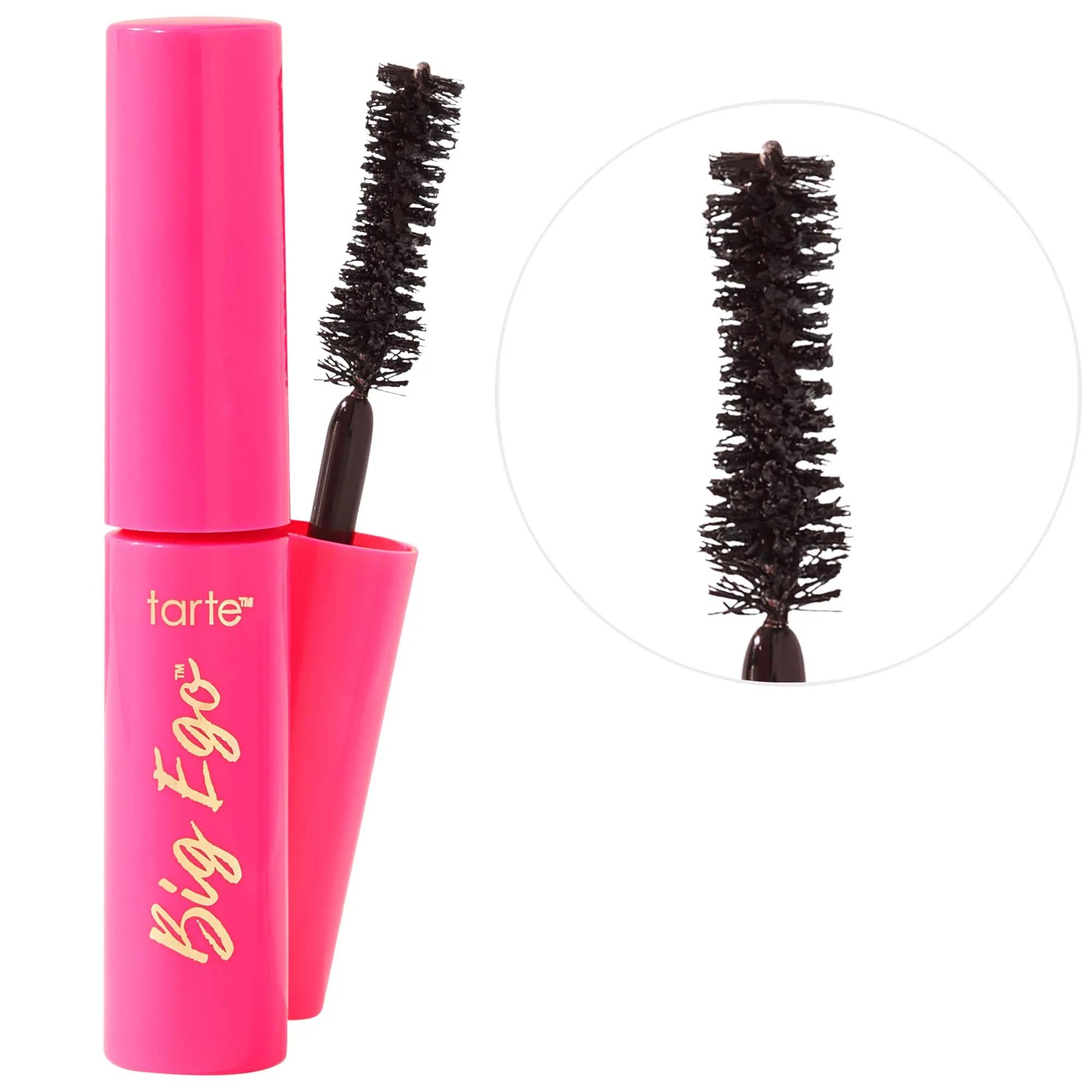 Mini Big Ego - Vegan Mascara for Long-Lasting Volume & Length - Cruelty-Free, 16-Hour Wear, Travel-Size, Plant-Derived Mini Big Ego Vegan Mascara - 16 Hour Long Lasting Volume vegan mascara, cruelty-free mascara, long-lasting mascara, travel-size cosmetics, plant-derived cosmetics ingredients, beauty, makeup, eye makeup, cosmetics, vegan beauty products, cruelty-free beauty, natural cosmetics, long-lasting makeup, mascara for sensitive eyes