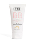 Ziaja Natural BB Cream SPF 15: Hydrating Light Coverage for Dry & Sensitive Skin - Vegan Formula with Hyaluronic Acid Ziaja BB Cream SPF 15: Natural, Hydrating, Light Coverage BB cream, natural BB cream, dry skin BB cream, sensitive skin BB cream, SPF 15 BB cream, hyaluronic acid BB cream, vegan BB cream, moisturizing BB cream, light coverage BB cream, Ziaja BB cream, BB cream for dry skin, BB cream for sensitive skin, natural skincare, Vegan skincare, SPF 15, Hyaluronic Acid, Provitamin B5, Vitamin E, ligh