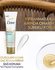 Dove Bond Intense Repair Leave-In Hair Conditioner: Reverse Damage, Peptide Repair & Heat Protection for Silky, Strong Hair Dove Bond Repair Conditioner: Repair & Protect Damaged Hair leave-in hair conditioner, bond repair cream, damaged hair treatment, peptide hair repair, heat protection for hair, chemical damage repair, Dove hair repair, no-rinse hair treatment, Bio-Protein hair care, hair bond strengthening, hair repair, hair treatment, conditioner, leave-in conditioner, peptide complex, bio-protein, he