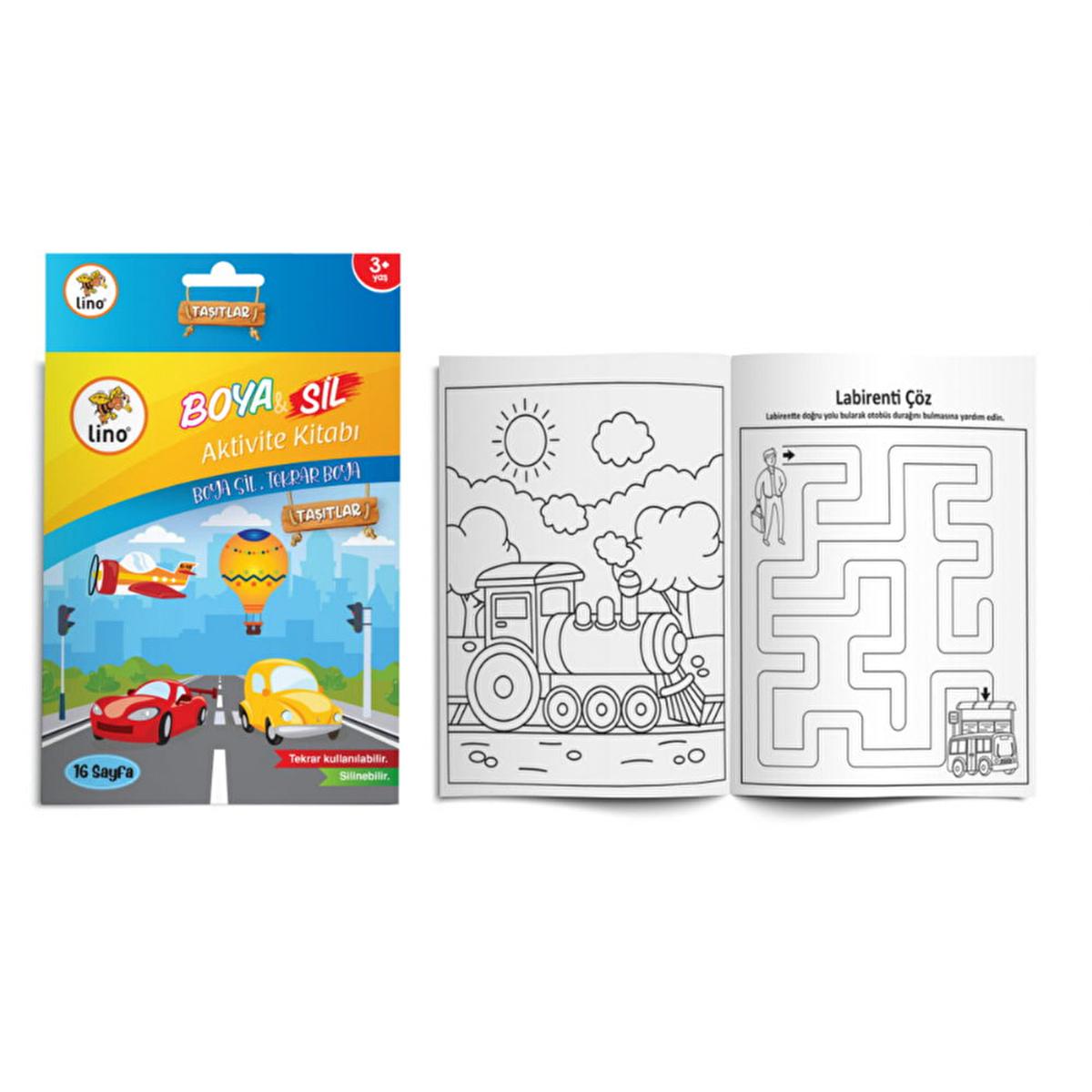 Lino Boya Reusable & Washable Coloring Book for Kids - Mess-Free Erasable Activity Book for Children with Water-Based Markers Lino Boya Reusable Coloring Book - Mess-Free Kids Activity reusable coloring book, erasable activity book, washable coloring book, kids activity book, children's coloring book, water-based markers coloring, eco-friendly coloring book, wipe clean activity book, coloring book, activity book, children's book, kids book, washable markers, reusable book, erasable book, eco-friendly toy, m
