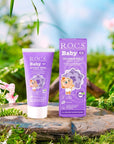 ROCS Baby Toothpaste 35ml - Fluoride-Free, Linden Extract for 0-3 Years ROCS Baby Toothpaste - Safe & Gentle Oral Care Baby toothpaste, Fluoride-free toothpaste for infants, Natural baby oral care, Toothpaste for babies 0-3 years, Linden extract toothpaste for babies, Baby oral care products, Gentle toothpaste, Safe for infants, Teething relief, New baby essentials