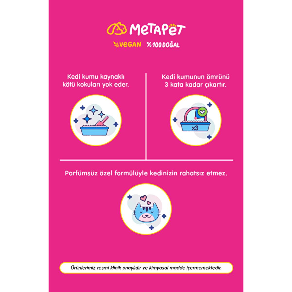 Metapet Natural Cat Litter Odor Absorber with Activated Carbon - 420g Natural Cat Litter Odor Absorber - Metapet natural cat litter odor absorber, activated carbon cat litter, odor control for cat litter, coconut shell cat litter product, pet hygiene products, cat litter odor eliminator, natural pet products, eco-friendly cat litter solutions, long-lasting odor control, parfum-free cat litter products, cat owners, pet care, natural odor eliminator, cat litter box solutions