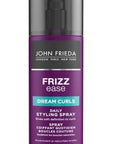 John Frieda Frizz-Ease Curl Enhancing Spray - Alcohol-Free, Heat Protectant Hair Styling Product John Frieda Frizz-Ease Curl Enhancing Spray - Alcohol-Free & Heat Protectant curl enhancing spray, alcohol-free hair spray, heat protectant hair product, curl defining spray, John Frieda Frizz-Ease, hair styling spray, curly hair products, wavy hair products, frizz control, hair care, styling products, non-greasy hair spray, soft hair, shiny hair, heat damage protection