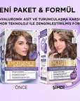 L'Oreal Paris Excellence Cool Creme Hair Color 7.11 - Extra Ash Brown | 100% Gray Coverage