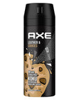 AXE Leather & Cookies Men's Deodorant Spray 150ml - 48 Hour Protection | Exotic Scent