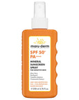 Maruderm SPF 50+ Mineral Sunscreen Spray for Sensitive Skin: Broad Spectrum UVA/UVB Sun Protection with Zinc Oxide, Aloe Vera & Chamomile - 6.76 fl oz Maruderm SPF 50+ Mineral Sunscreen Spray - Sensitive Skin mineral sunscreen spray, SPF 50+ sunscreen, sensitive skin sunscreen, broad spectrum sunscreen, UVA UVB protection, zinc oxide sunscreen, aloe vera sunscreen, sunscreen for face and body, gentle sunscreen, chemical free sunscreen, mineral sunscreen, sunscreen spray, sensitive skin, UVA protection, UVB