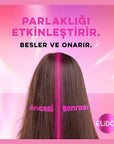Elidor Ultra Işıltı 100 Onarıcı Maske - 7.44 fl oz Deep Conditioning Hair Treatment for Damaged Hair Repair and Shine Enhancement Elidor Ultra Işıltı Hair Mask - Deep Conditioning for Shine hair mask, deep conditioning hair treatment, shine enhancer, damaged hair repair, Elidor Ultra Işıltı, hair care, hair nourishment, shine enhancement, hair repair, hair health, hair shine, hair manageability, hair treatment, cosmetic hair care, hair wellness