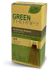 Green Therapy Ammonia-Free Hair Dye - Nourishing Argan Oil Hair Color for Damaged Hair, 8.0 Light Ash Blonde - view 2