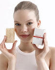 Let'scrub Natural Loofah Collagen Soap for Smooth Skin 130g