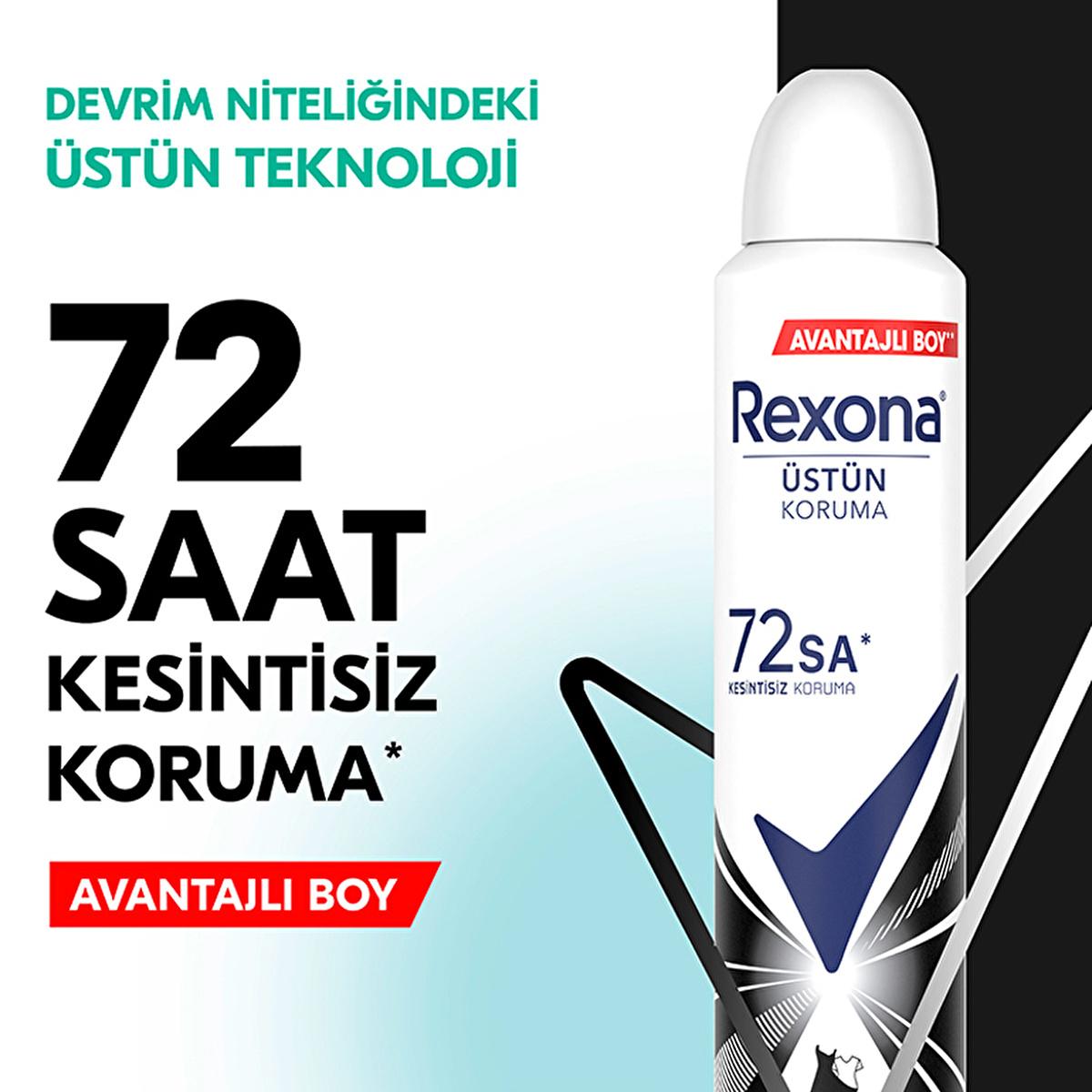 Rexona Women's Deodorant Spray - 72-Hour Antiperspirant Protection, Invisible Black + White, 200ml Rexona 72-Hour Deodorant Spray for Women - Invisible Black + White Rexona Women's Deodorant Spray, 72-hour antiperspirant protection, Invisible Black + White Deodorant, Long-lasting deodorant for women, Antiperspirant deodorant spray, Women's personal care, Active lifestyle products, Long-lasting freshness, Confidence booster, Clothing-friendly deodorant, Cost-effective personal care