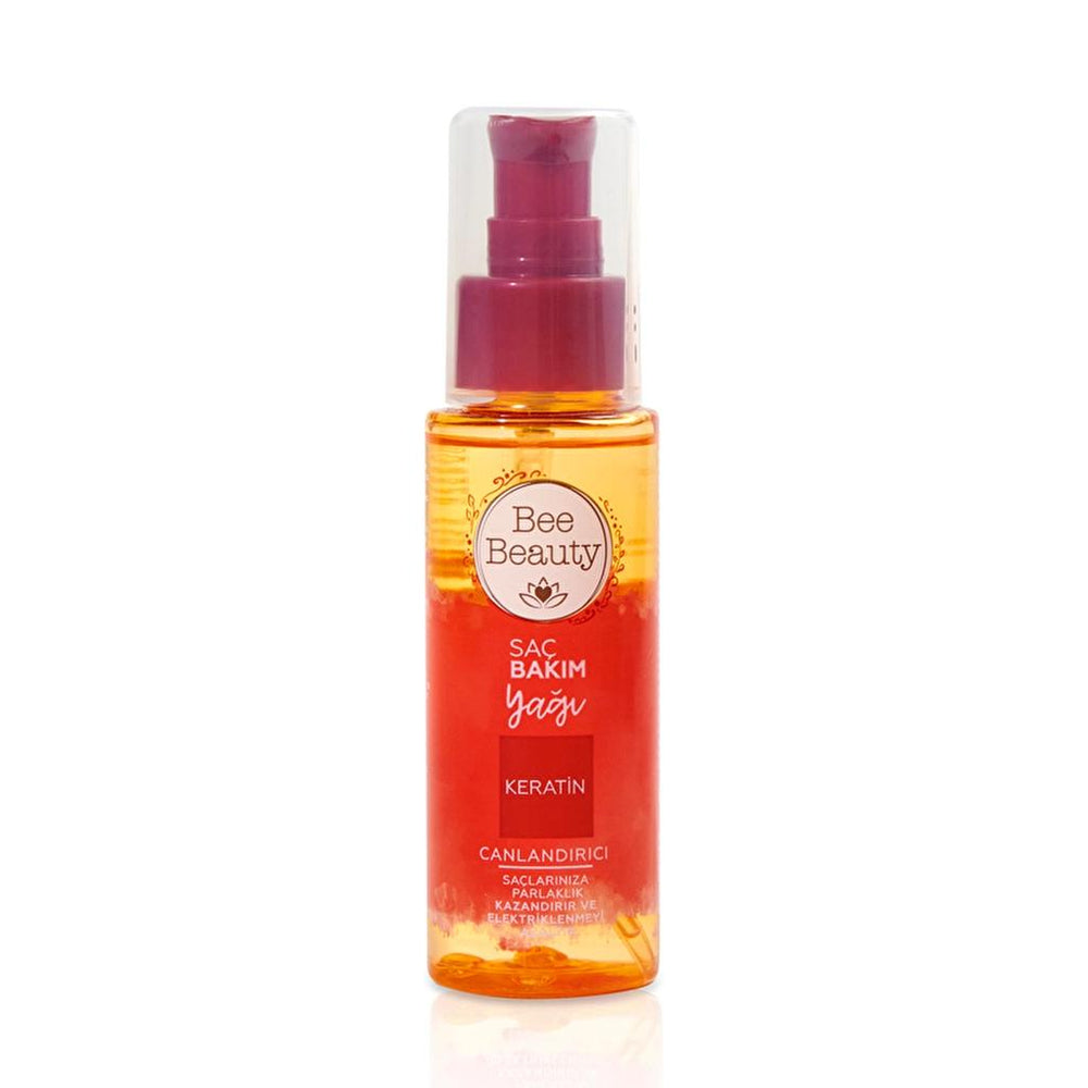 Bee Beauty Keratin Hair Oil for Smooth & Shiny Hair 75 ml